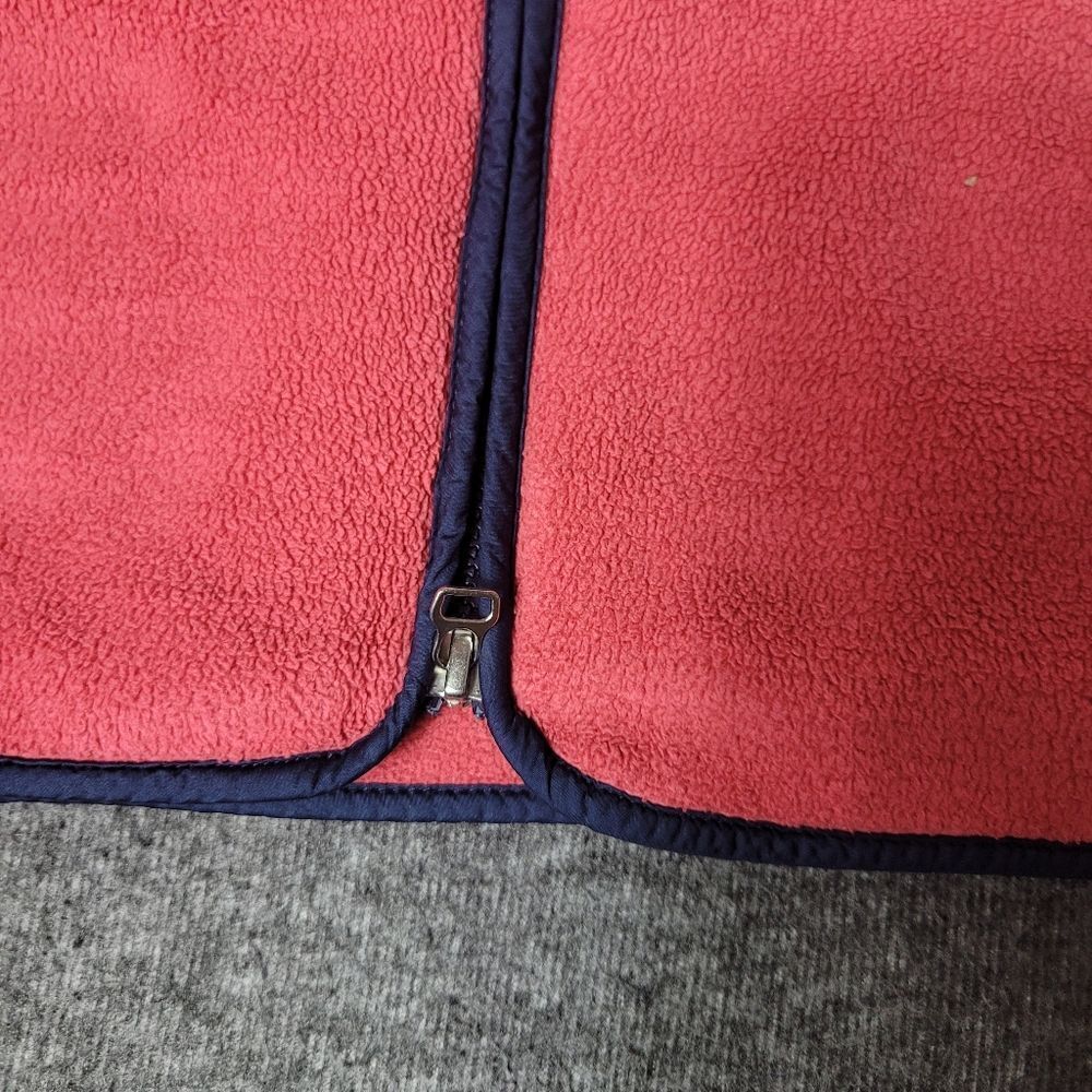 Peter Millar Men's Golf Vest  Size 2Xl Corral Sweat And Blue Fleece Full Zipper - Picture 7 of 12